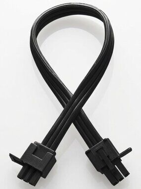 WAC Lighting Ba-IC12-Bk Interconnect 12-Inch Cable for Premium Line Voltage